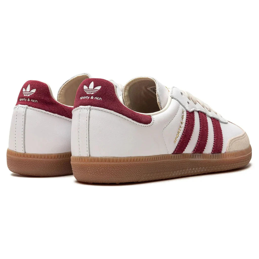 Samba OG x Sporty & Rich 'White Core Burgundy'