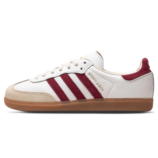 Samba OG x Sporty & Rich 'White Core Burgundy'