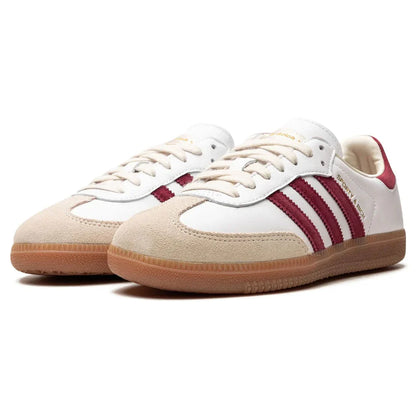 Samba OG x Sporty & Rich 'White Core Burgundy'