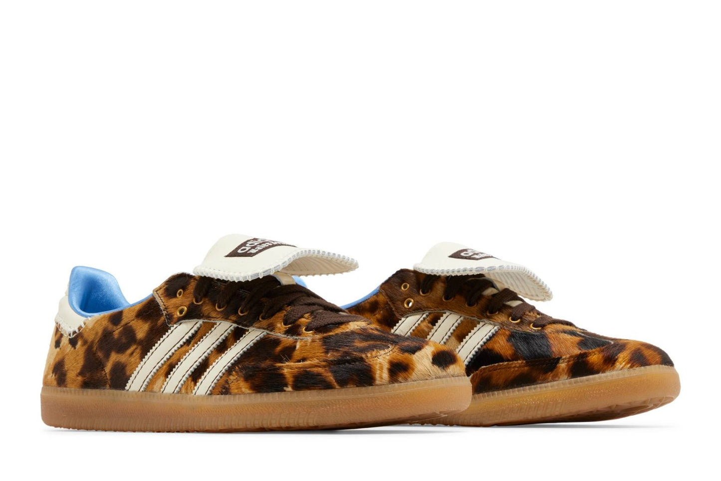 Samba x Wales Bonner "Leopard Pony Hair"